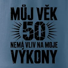 Můj věk nemá vliv na moje výkony