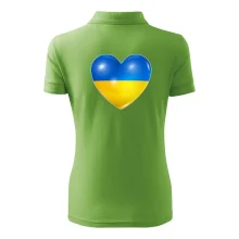 Ukrajina srdce vlajka Ukrajina srdce vlajka