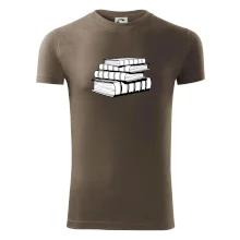 Knihy černobílé na sobě