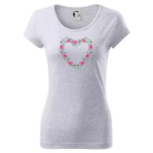 Červené tulipánové srdiečko (Pecka design)