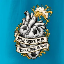 Moje srdce bije pro házenou a pivo
