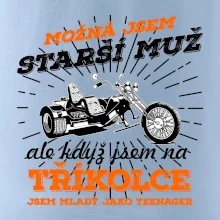 Možná jsem starší muž - tříkolka