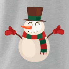 Vánoční sněhulák