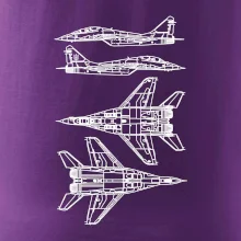 Mig 29 Fulcrum - obrys