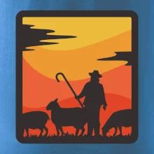 Pastevec ovcí - čtverec