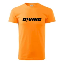 Diving nápis potápěč