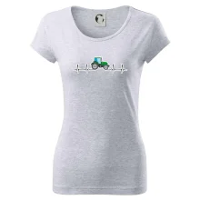 Traktor barevný ekg