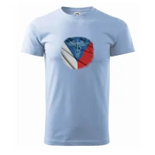 Hrdinové zdravotnictví - Česká vlajka (Pecka design)