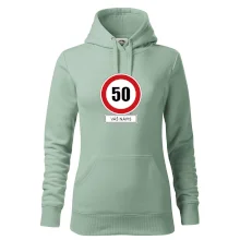 Dopravní značka - rychlost 50 - váš nápis