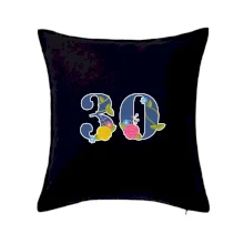 Květinové číslo kreslené - 30