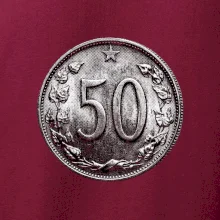 Padesátník 1963 - 1978 bez nápisu