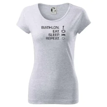 Biathlon Eat Sleep Repeat