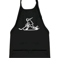 Kreslený hokejista tučnou fixou