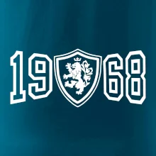 Narozeninový motiv - znak - 1968