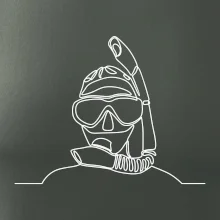 Potápěč jedním tahem