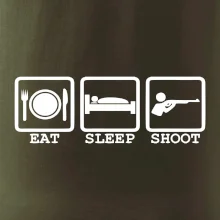 Eat sleep shot