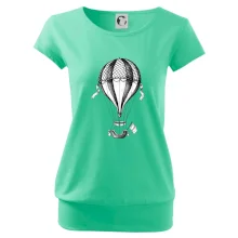 Horkovzdušný balón  kreslený