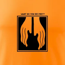 What do you see first? Kytara - Ruce