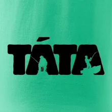 Táta nápis - rybář