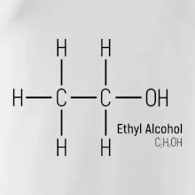 Molekulární struktura Ethanol