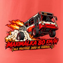 Maximálka 80 km h jako ve formuli 1