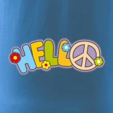 Hello hippie symbol