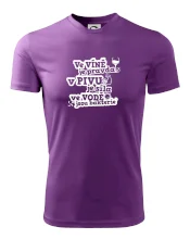 Ve víně je pravda, v pivu síla, ve vodě bakterie