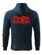 Vlčí mák v řadě