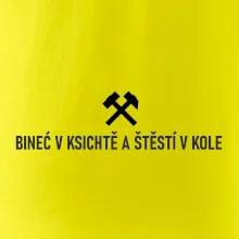 BINEĆ V KSICHTĚ A ŠTĚSTÍ V KOLE﻿