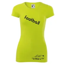 FOOTBALL nápis šikmo