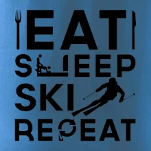 Eat sleep ski repeat
