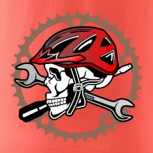 Lebka biker opravář
