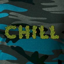 Konopí nápis chill