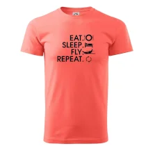 Eat sleep fly repeat