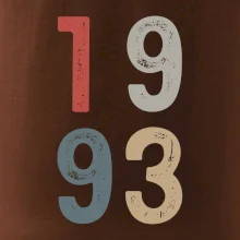 Vintage číslice 1993