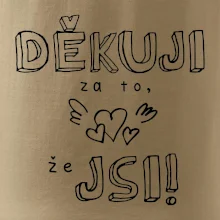 Děkuji za to, že jsi