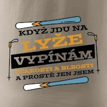 Když jdu na lyže, vypínám starosti