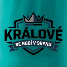 Erb a koruna - králové se rodí v srpnu