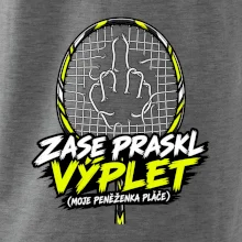 Badminton prasklý výplet