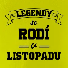 Legendy se rodí v listopadu