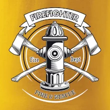 Firefighter logo Fire and rescue