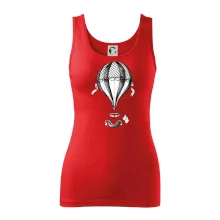 Horkovzdušný balón  kreslený