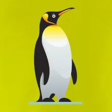 Tučňák se žlutou nákrčenkou