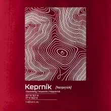 Keprník - vrstevnice v obdélníku