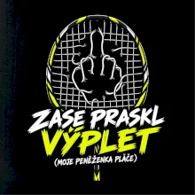 Badminton prasklý výplet