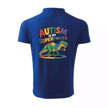 Stojící Rex Autism is my superpower