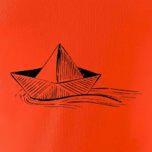 Letní romance - papírová loďka