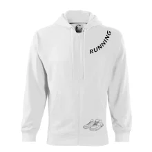 Running nápis šikmo