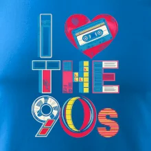 I love 90s - srdce a kazeta