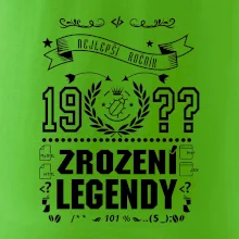 Zrození legendy - pro programátora